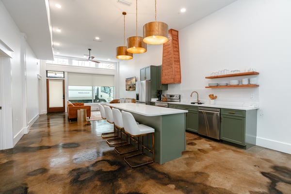 Premium vacation rental kitchen interior